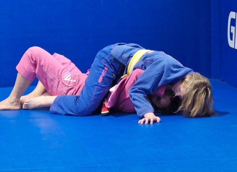women training bjj and self-defense